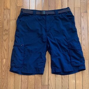 Columbia Men's Cargo Shorts (Navy)